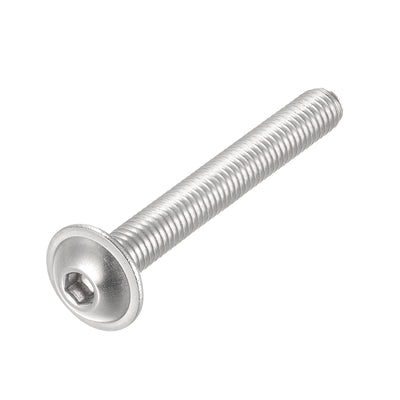 Harfington 304 Stainless Steel Flanged Button Head Socket Cap Screws
