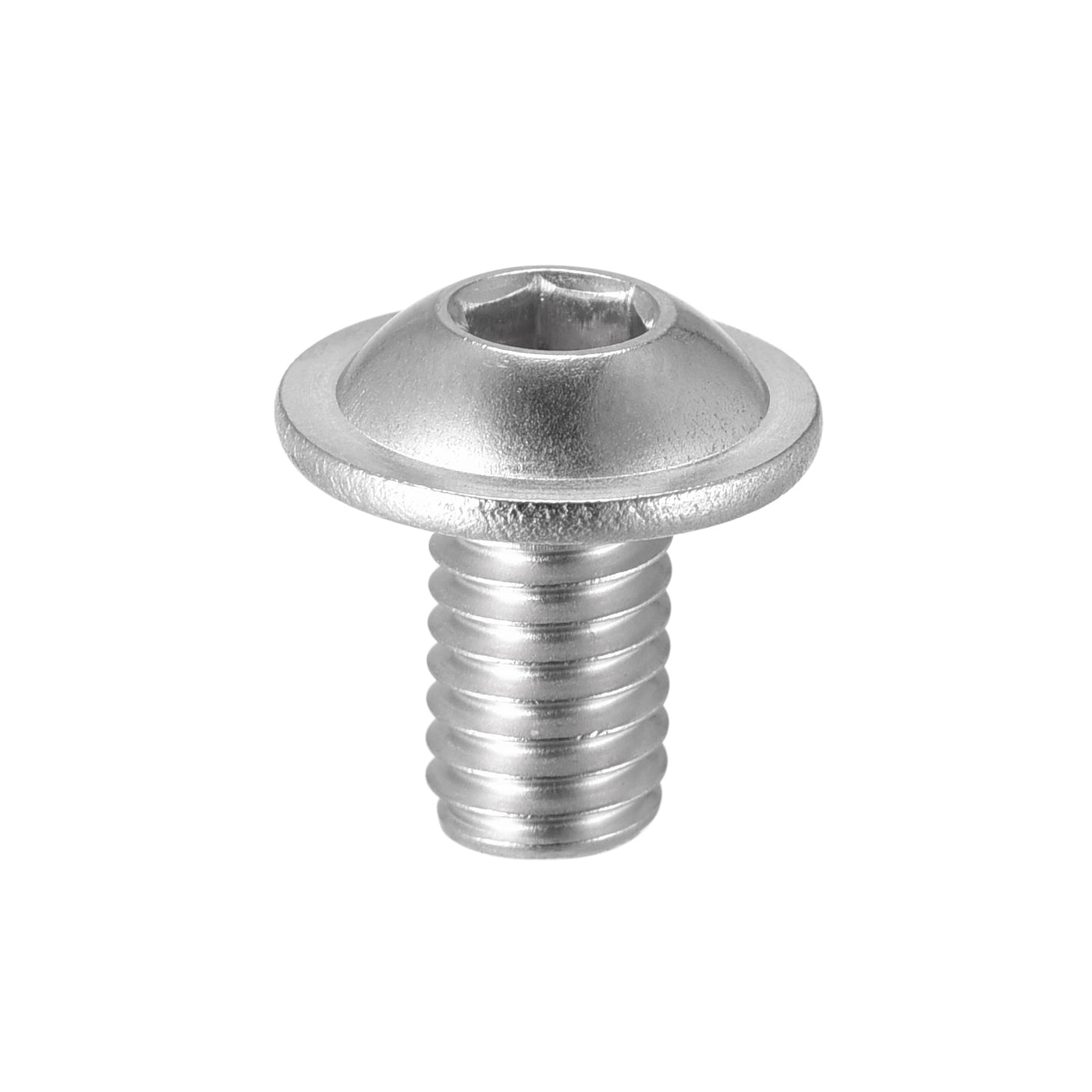 uxcell 304 Stainless Steel Flanged Button Head Socket Cap Screws