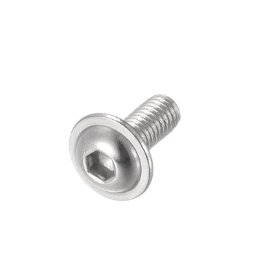 Harfington 304 Stainless Steel Flanged Button Head Socket Cap Screws