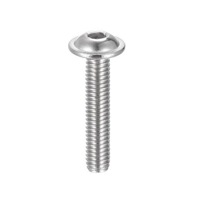 Harfington 304 Stainless Steel Flanged Button Head Socket Cap Screws