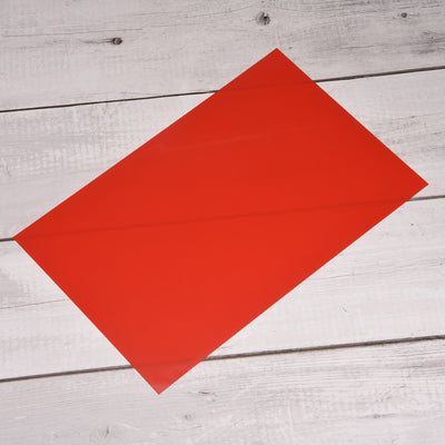 Harfington Uxcell Heat Transfer Vinyl 11.7" x 7.8" Iron-on Vinyl for Clothes 5 Sheets Red