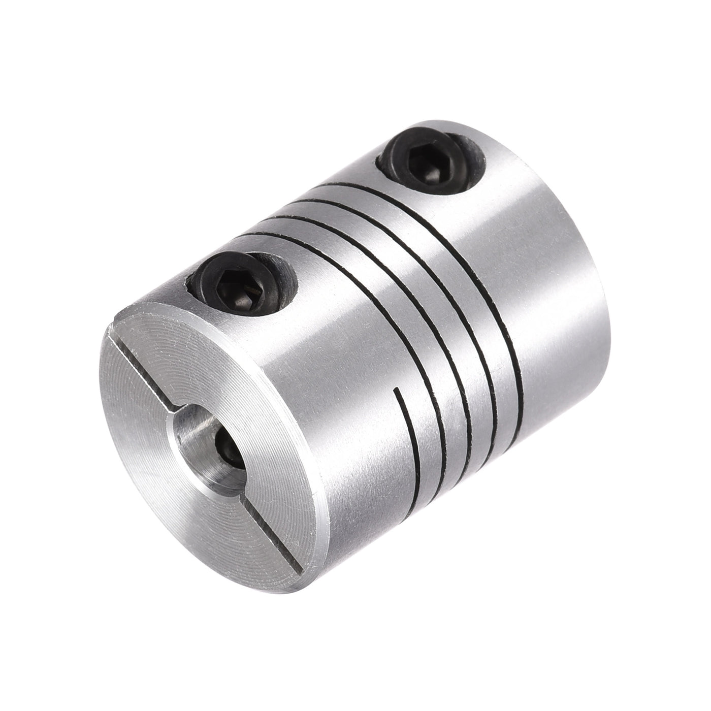 Harfington Motor Shaft 7mm to 10mm Helical Beam Coupler Coupling 25mm Dia 30mm Length