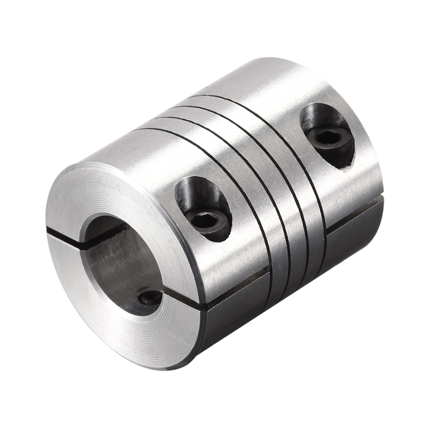Harfington Motor Shaft 7mm to 12mm Helical Beam Coupler Coupling 25mm Dia 30mm Length