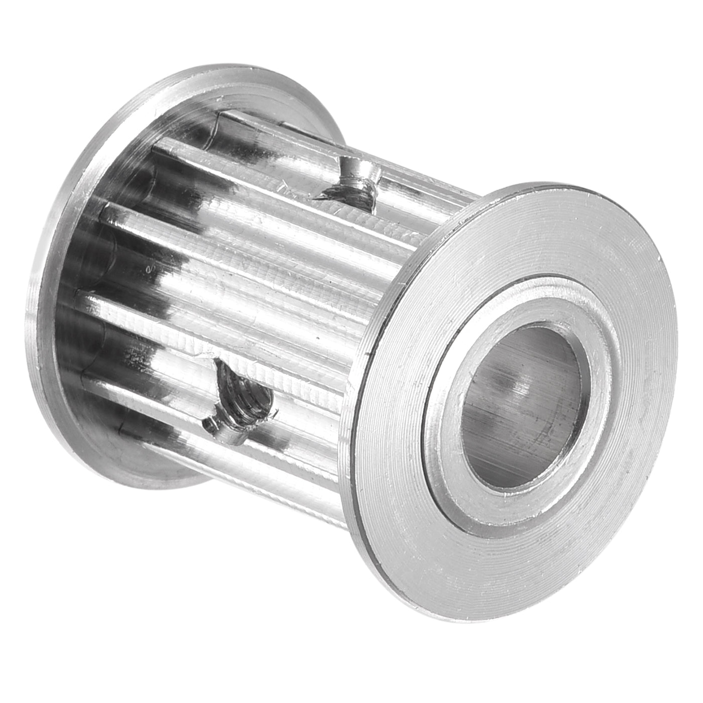 Harfington 5M 12Teeth Timing Pulley Synchronous Wheel Timing Belt Drive without Step 5mm Pitch 8mm Bore for Belt, 3D Printer, CNC