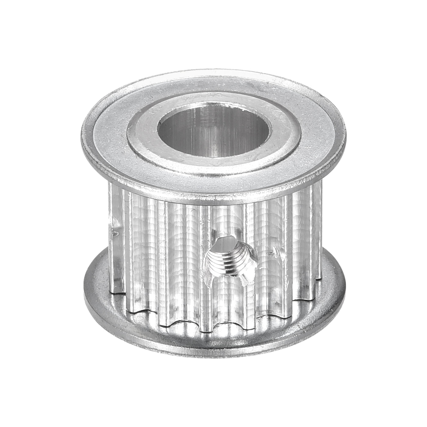 Harfington 5M 15Teeth Timing Pulley Synchronous Wheel Belt Drive without Step 20mm Height 5mm Pitch 12.7mm Bore for Belt, 3D Printer, CNC