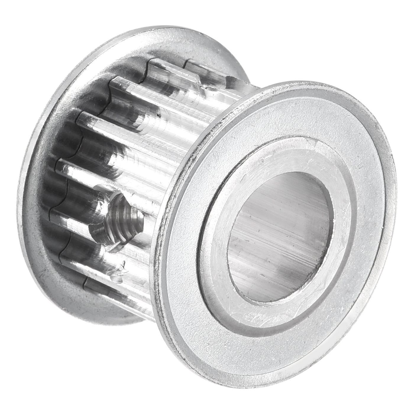 Harfington 5M 15Teeth Timing Pulley Synchronous Wheel Belt Drive without Step 20mm Height 5mm Pitch 12.7mm Bore for Belt, 3D Printer, CNC