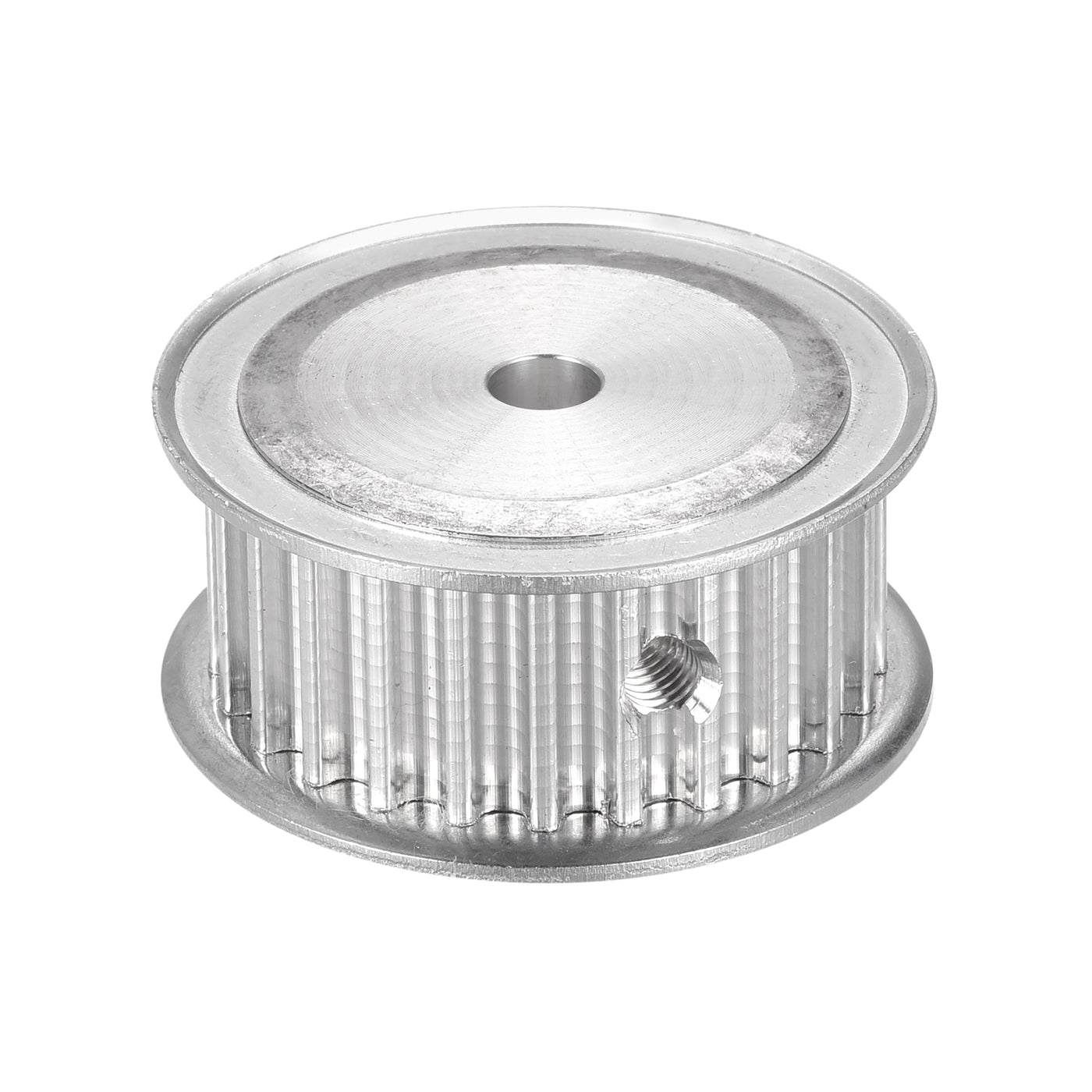 Harfington 5M 25Teeth Timing Pulley Synchronous Wheel Timing Belt Drive without Step 5mm Pitch 5mm Bore for Belt, 3D Printer, CNC