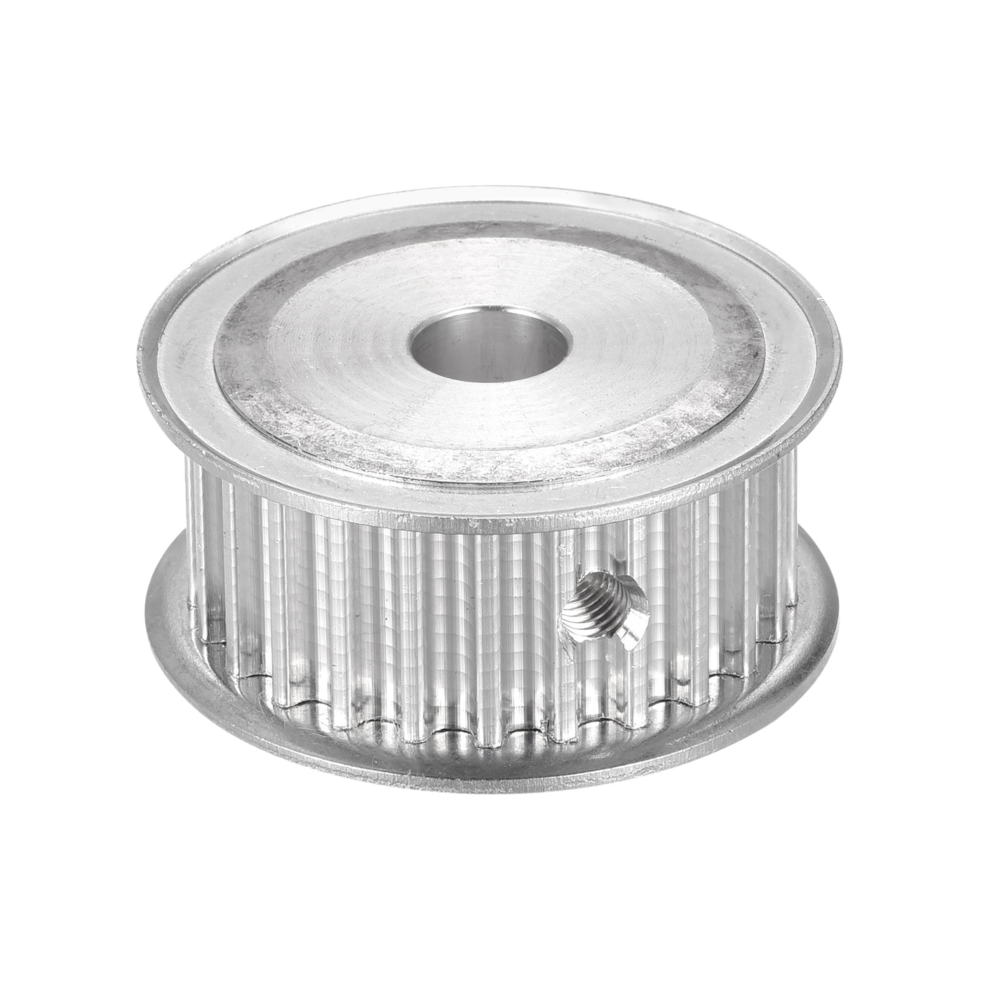 Harfington 5M 25Teeth Timing Pulley Synchronous Wheel Timing Belt Drive without Step 5mm Pitch 8mm Bore for Belt, 3D Printer, CNC