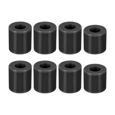 Harfington 16mm/18mm 3D Printer Heat Bed Parts, Silicone Solid Bed Mounts,Black 2set