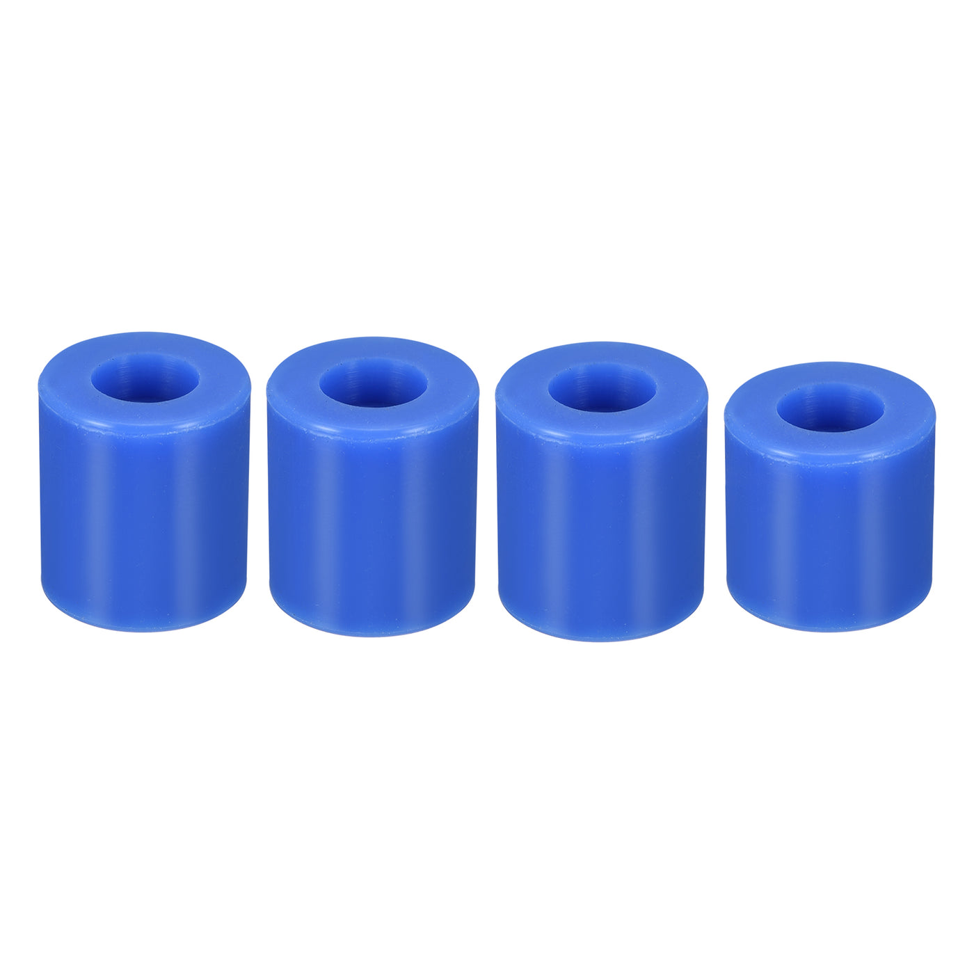 Harfington 16mm/18mm 3D Printer Heat Bed Parts, Silicone Solid Bed Mounts,Blue 1set