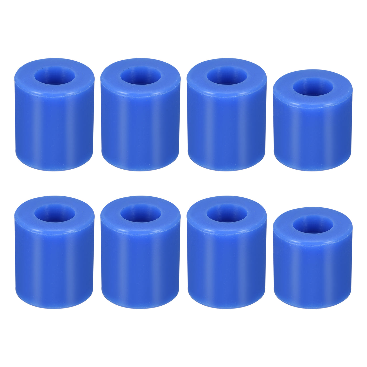 Harfington 16mm/18mm 3D Printer Heat Bed Parts, Silicone Solid Bed Mounts,Blue 2set