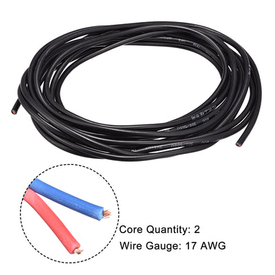 Harfington Extension Wire Power Cable Copper Conductor Core