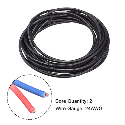 Harfington Extension Wire Power Cable Copper Conductor Core