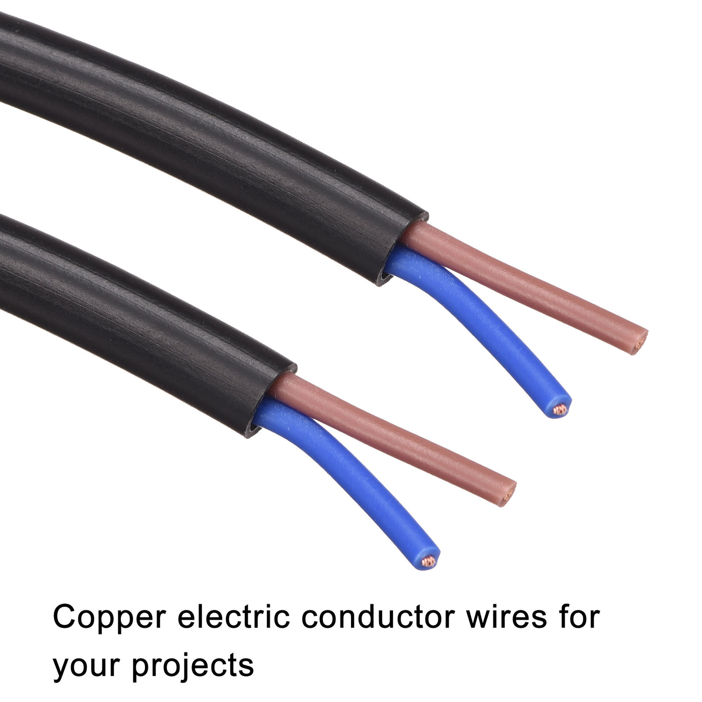 Harfington Extension Wire Power Cable Copper Conductor Core
