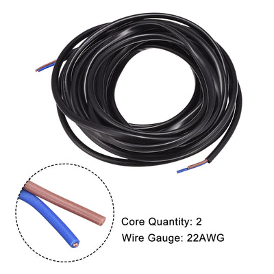 Harfington Extension Wire Power Cable Copper Conductor Core