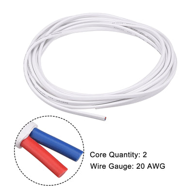 Harfington Extension Wire Power Cable Copper Conductor Core