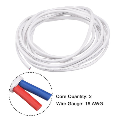 Harfington Extension Wire Power Cable Copper Conductor Core