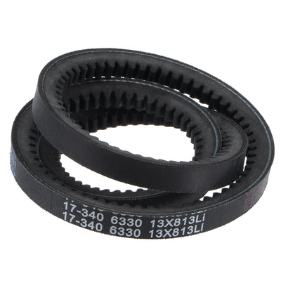 uxcell Uxcell Cogged V-Belt, 870mm Outside Circumference 13mm Width 10mm Height Wedge Belt