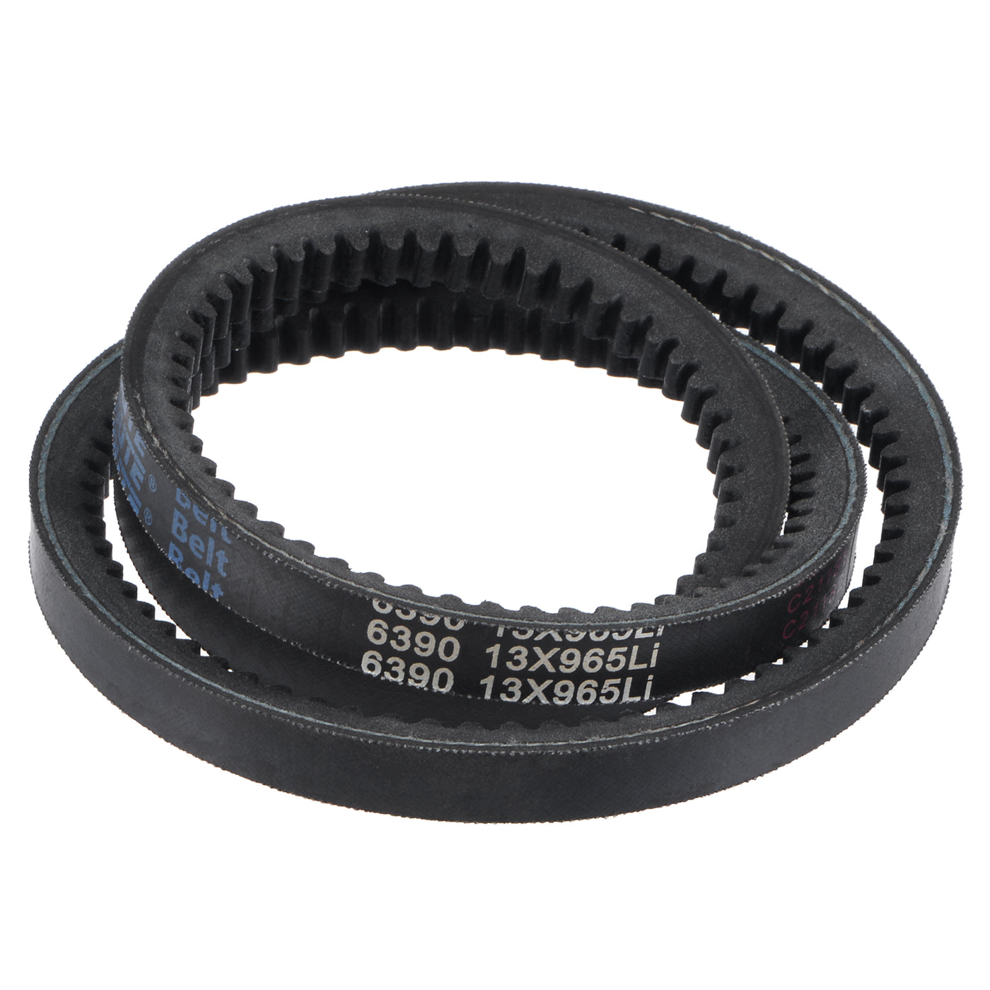 uxcell Uxcell Cogged V-Belt, 1020mm Outside Circumference 13mm Width 10mm Height Wedge Belt