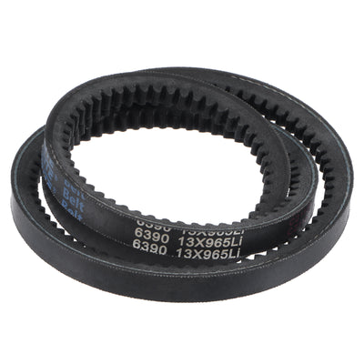 uxcell Uxcell Cogged V-Belt, 1020mm Outside Circumference 13mm Width 10mm Height Wedge Belt