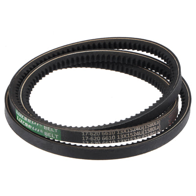 uxcell Uxcell Cogged V-Belt, 1580mm Outside Circumference 13mm Width 10mm Height Wedge Belt
