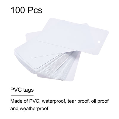 Harfington Waterproof Wires Plastic Shipping Tags Pcs