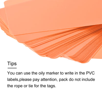 Harfington Waterproof Wires Plastic Shipping Tags Pcs