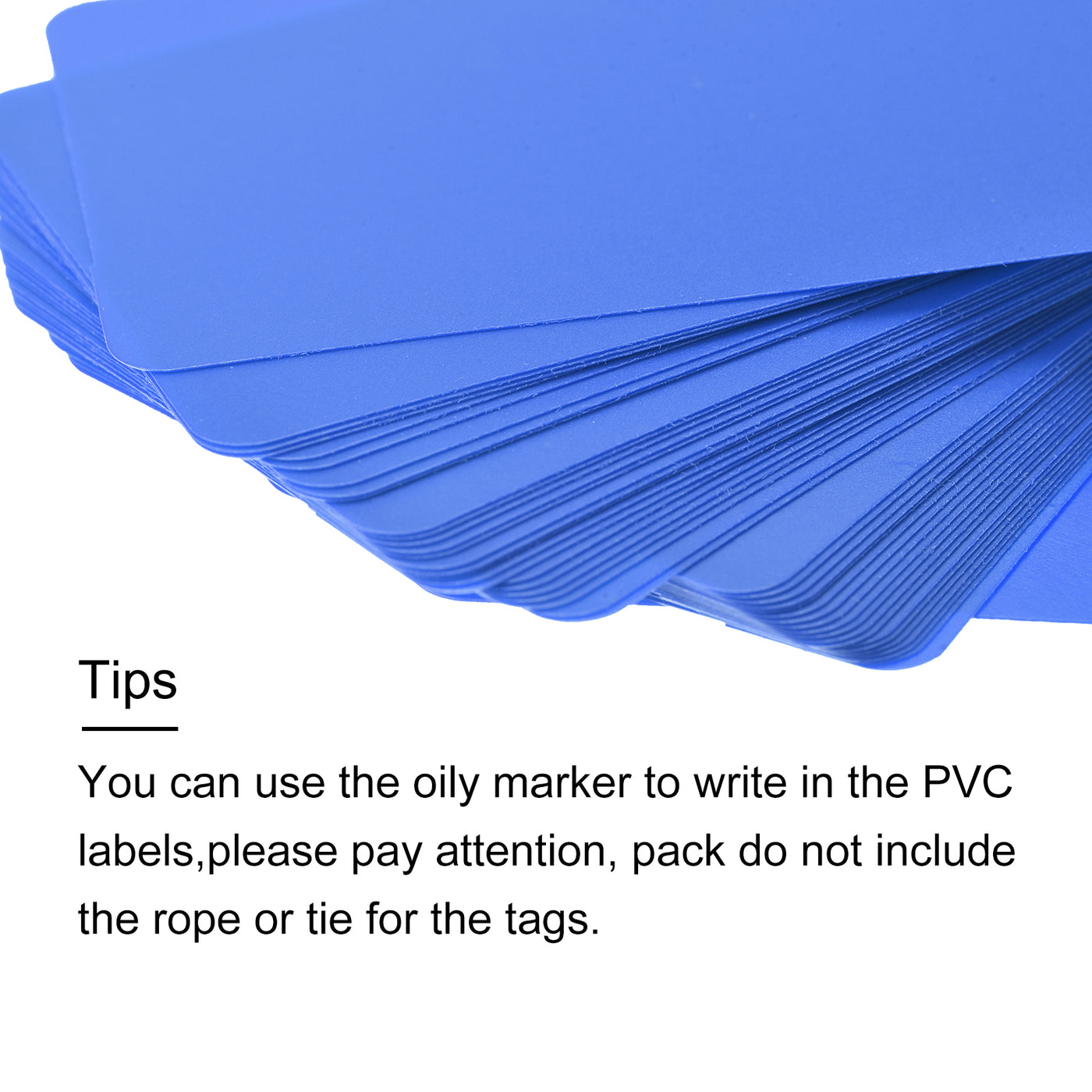 Harfington Waterproof Wires Plastic Shipping Tags Pcs