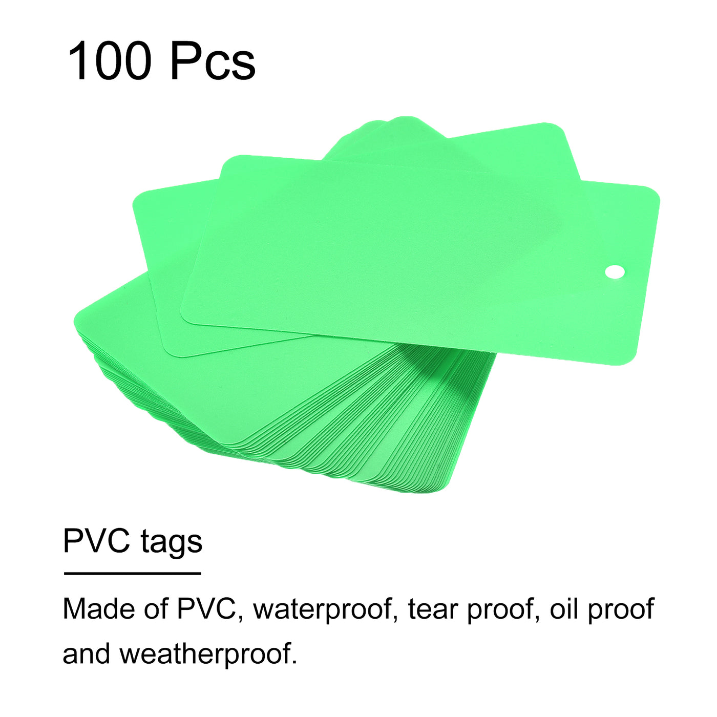 Harfington Waterproof Wires Plastic Shipping Tags Pcs