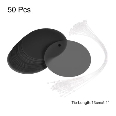 Harfington Round Plastic Tags Tear Proof Waterproof Price Tags