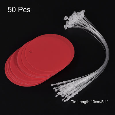 Harfington Round Plastic Tags Tear Proof Waterproof Price Tags