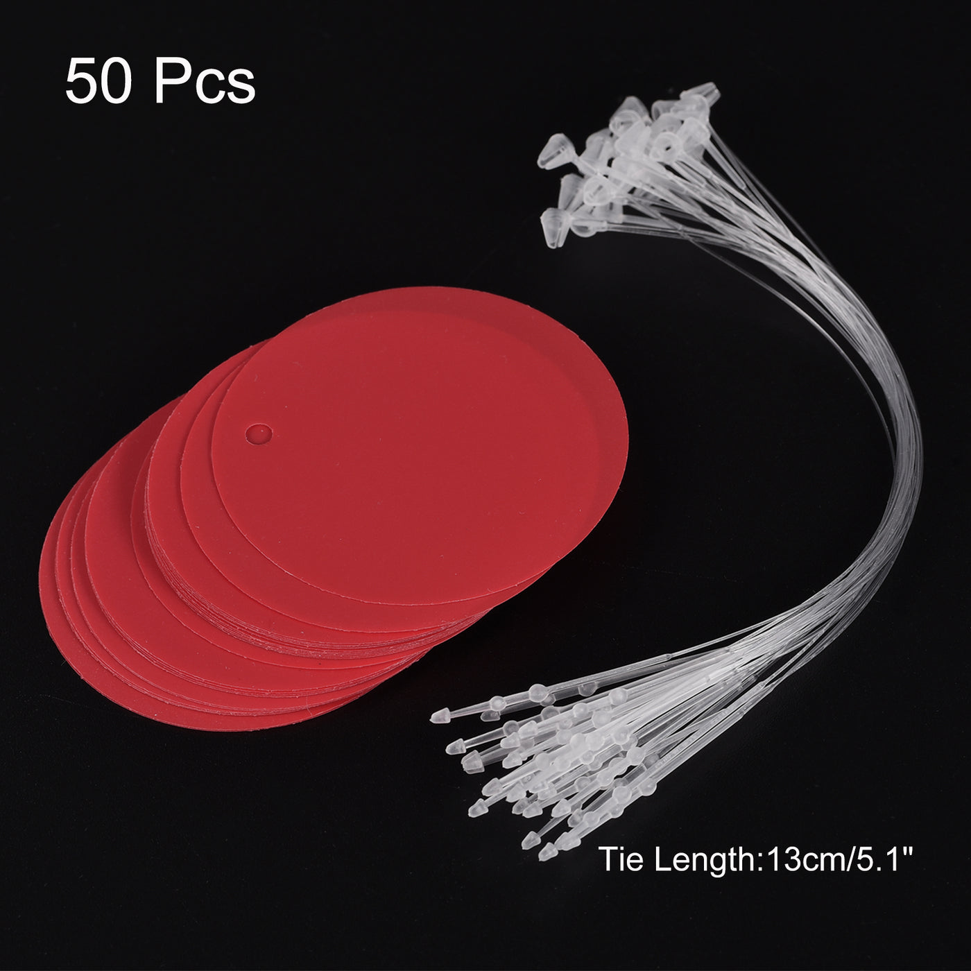 Harfington Round Plastic Tags Tear Proof Waterproof Price Tags