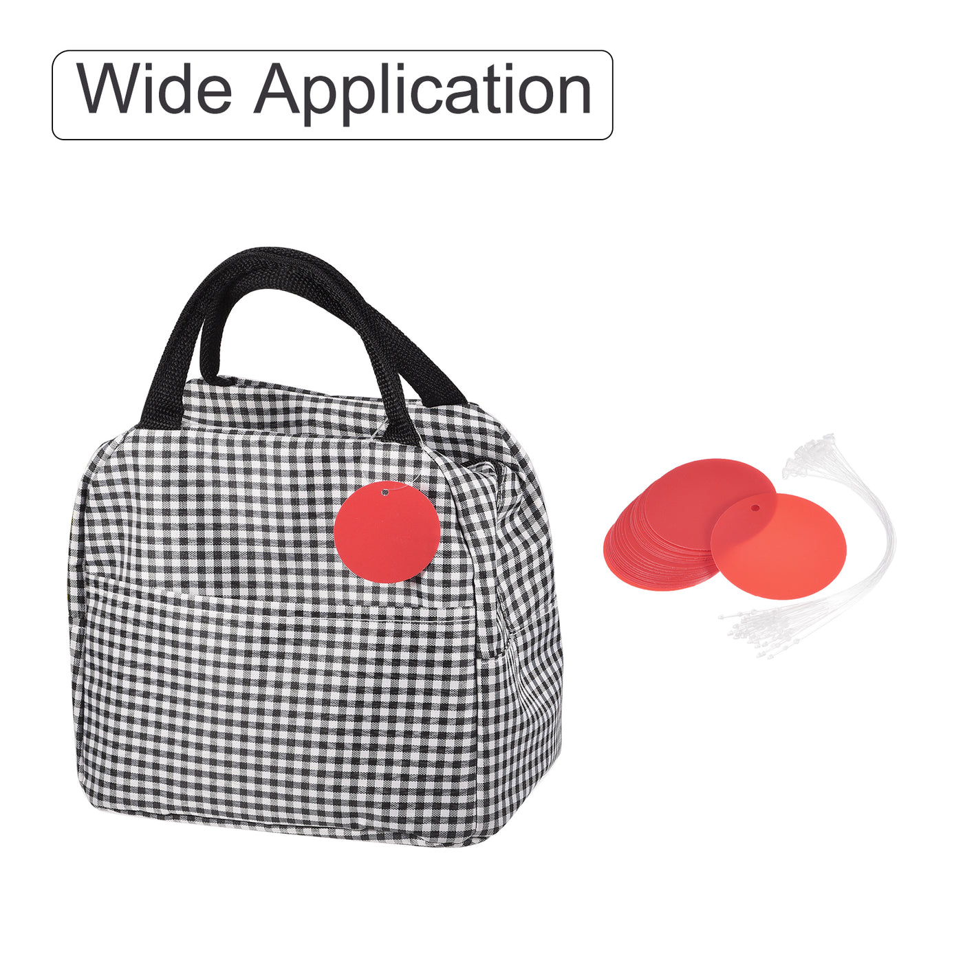 Harfington Round Plastic Tags Tear Proof Waterproof Price Tags