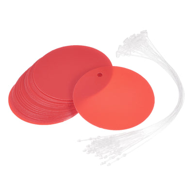 Harfington Round Plastic Tags Tear Proof Waterproof Price Tags