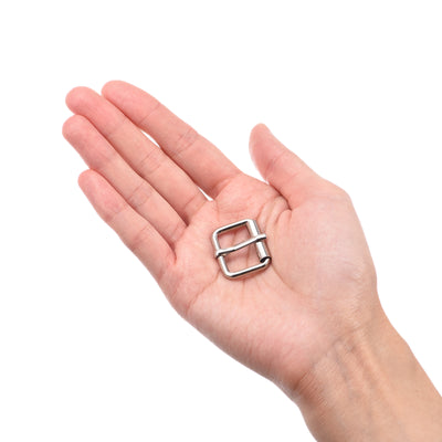 Harfington Uxcell 20mm(0.79") Metal Roller Buckles for Belts Bags Straps DIY Silver Tone 12pcs