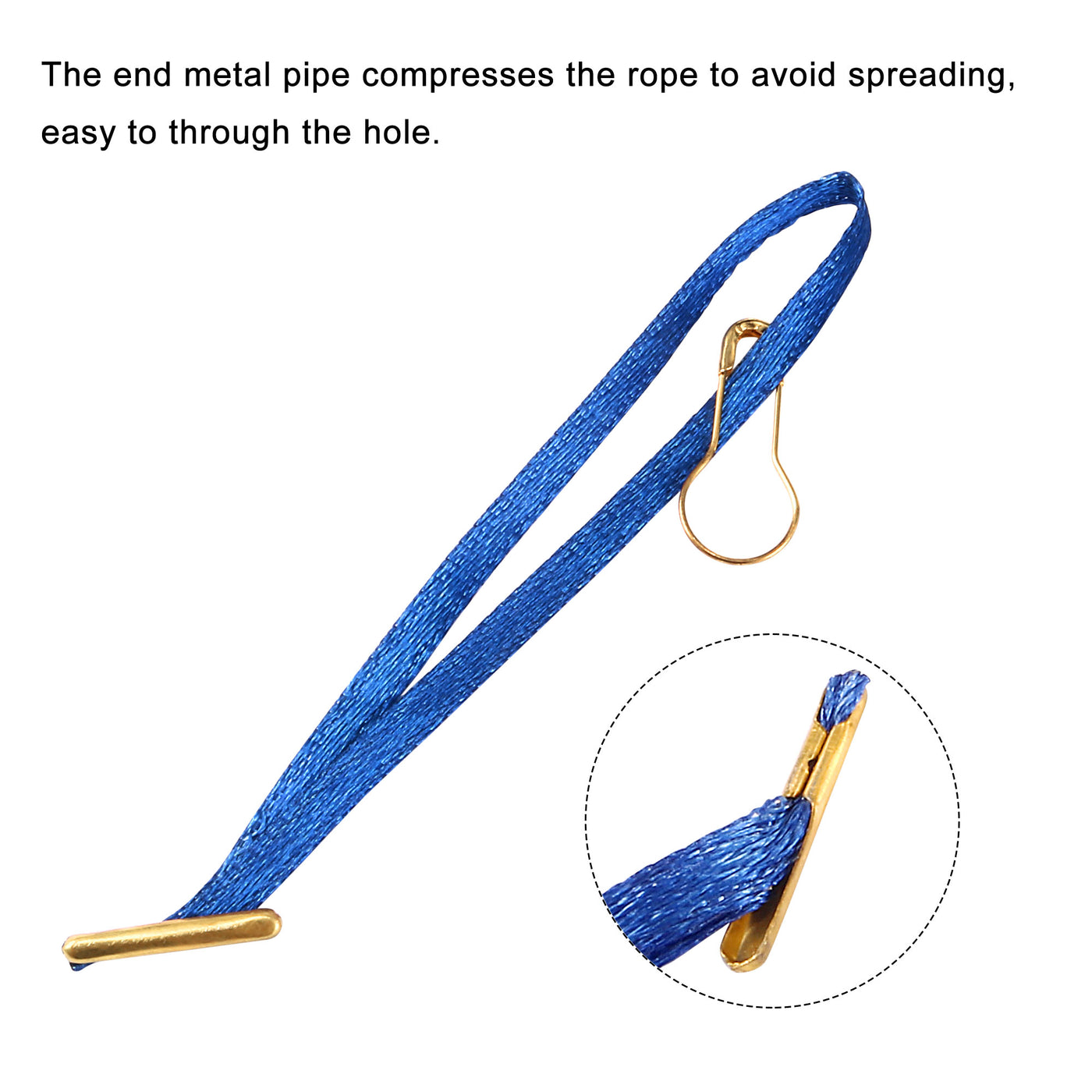Harfington Polyester Hang Tag String Tag Fasteners with Pin