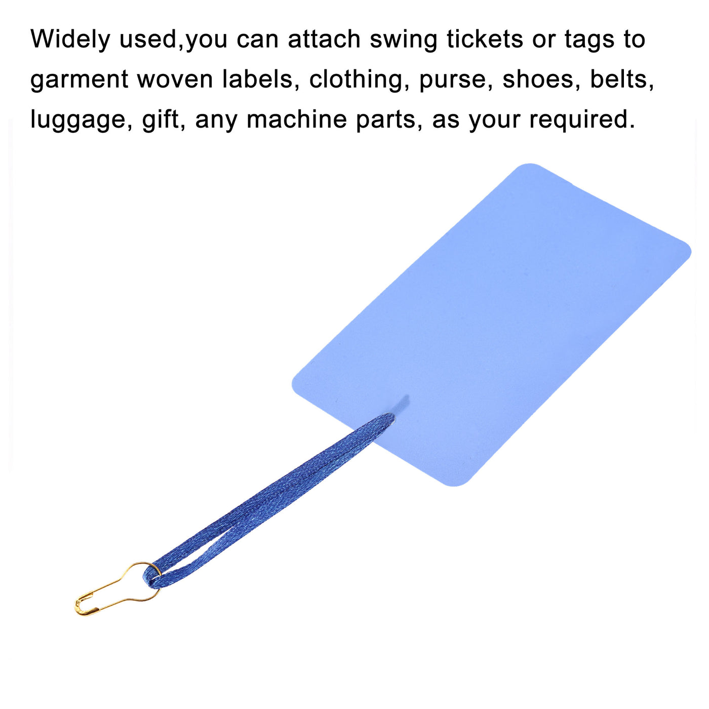 Harfington Polyester Hang Tag String Tag Fasteners with Pin