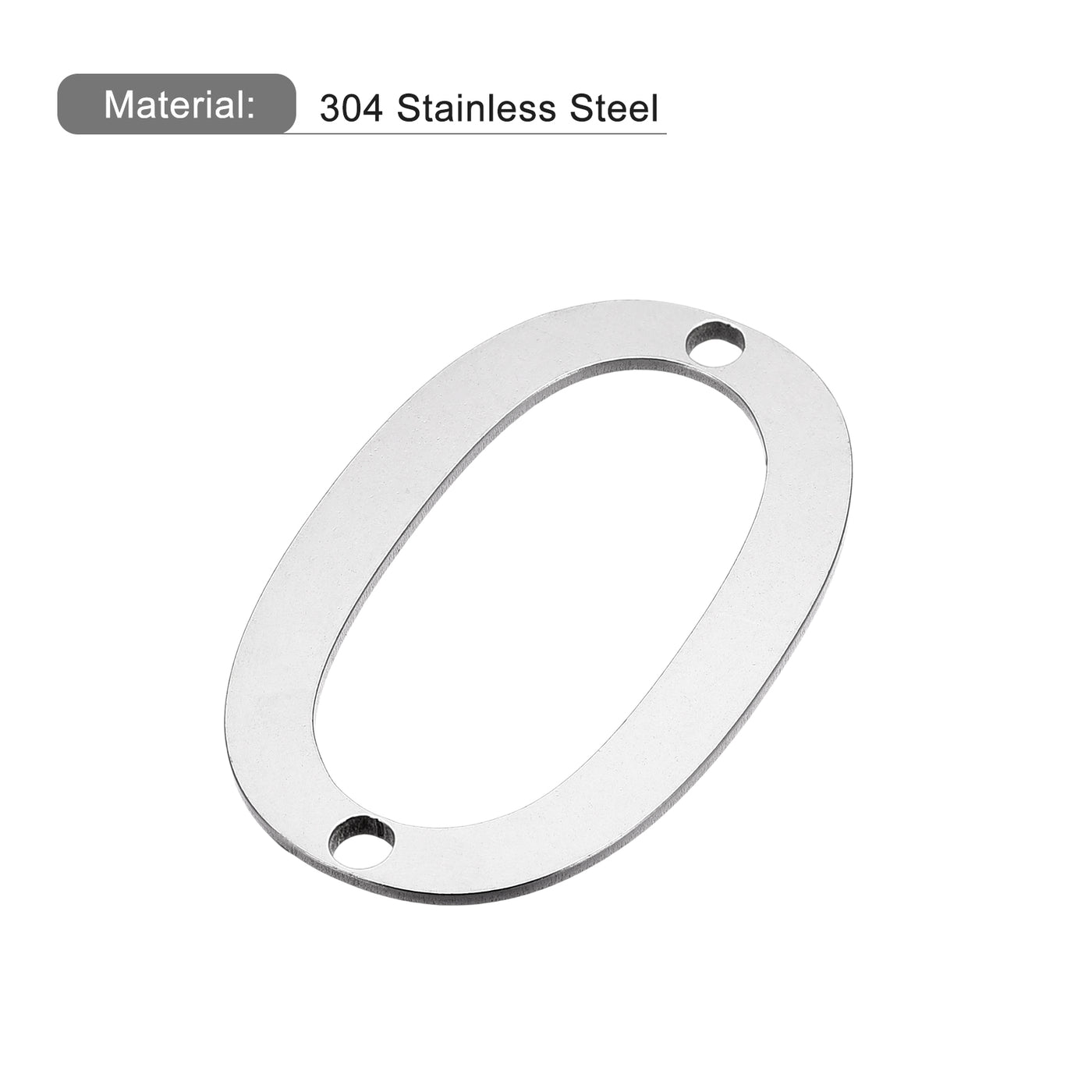 Harfington 2 Inch 304 Stainless Steel House Number Polishing for Door Mailbox(Number 0)