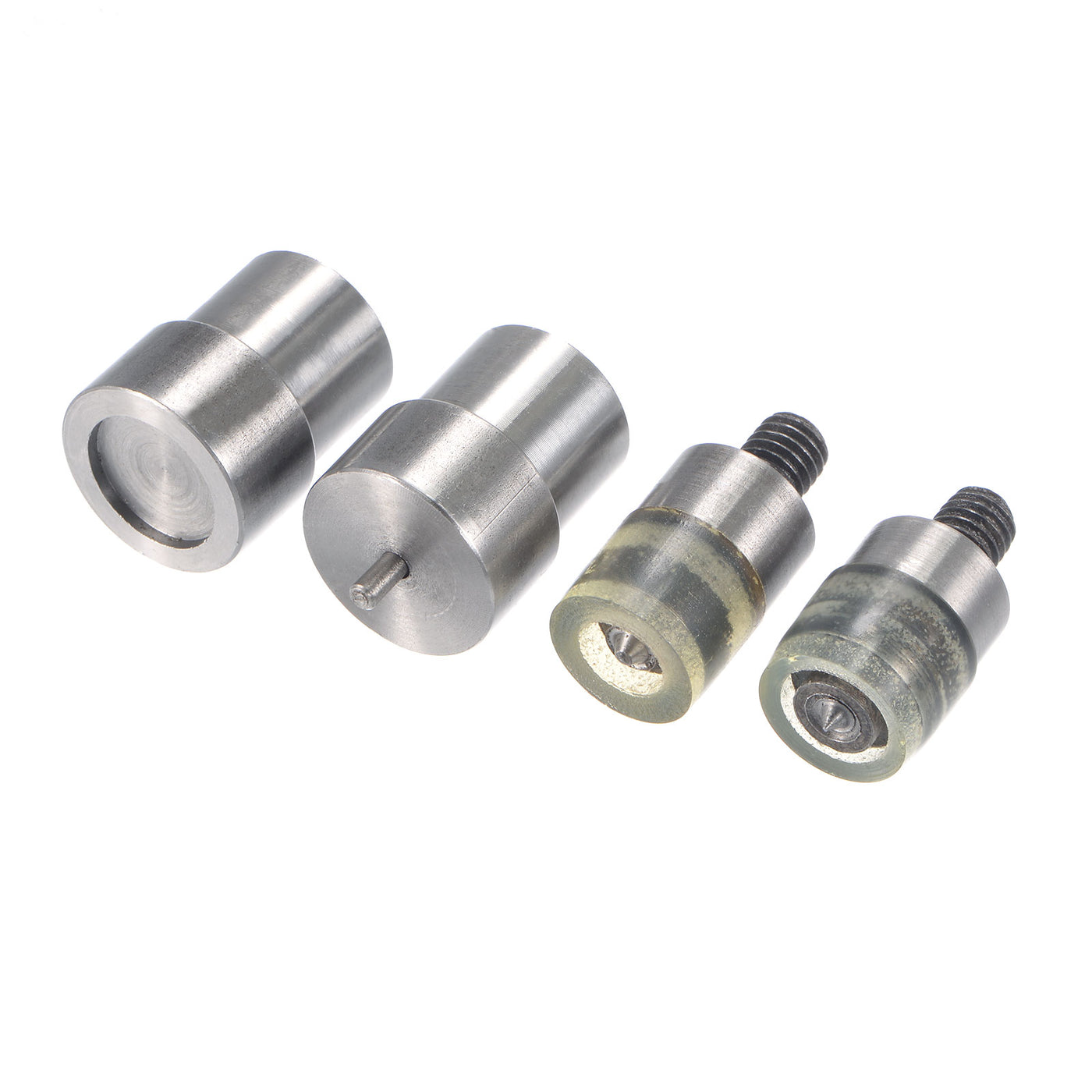 Harfington 15mm Snap Fasteners Button Die for Electric Press Machine Setter Carbon Steel Fasteners Tool M8 Thread