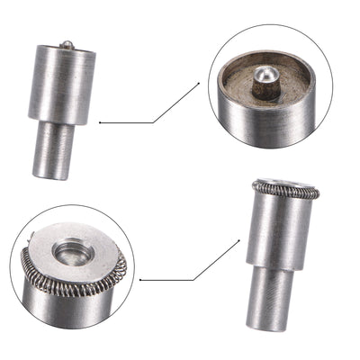 Harfington 15mm Snap Fasteners Button Die for Electric Press Machine Setter Carbon Steel Fasteners Tool