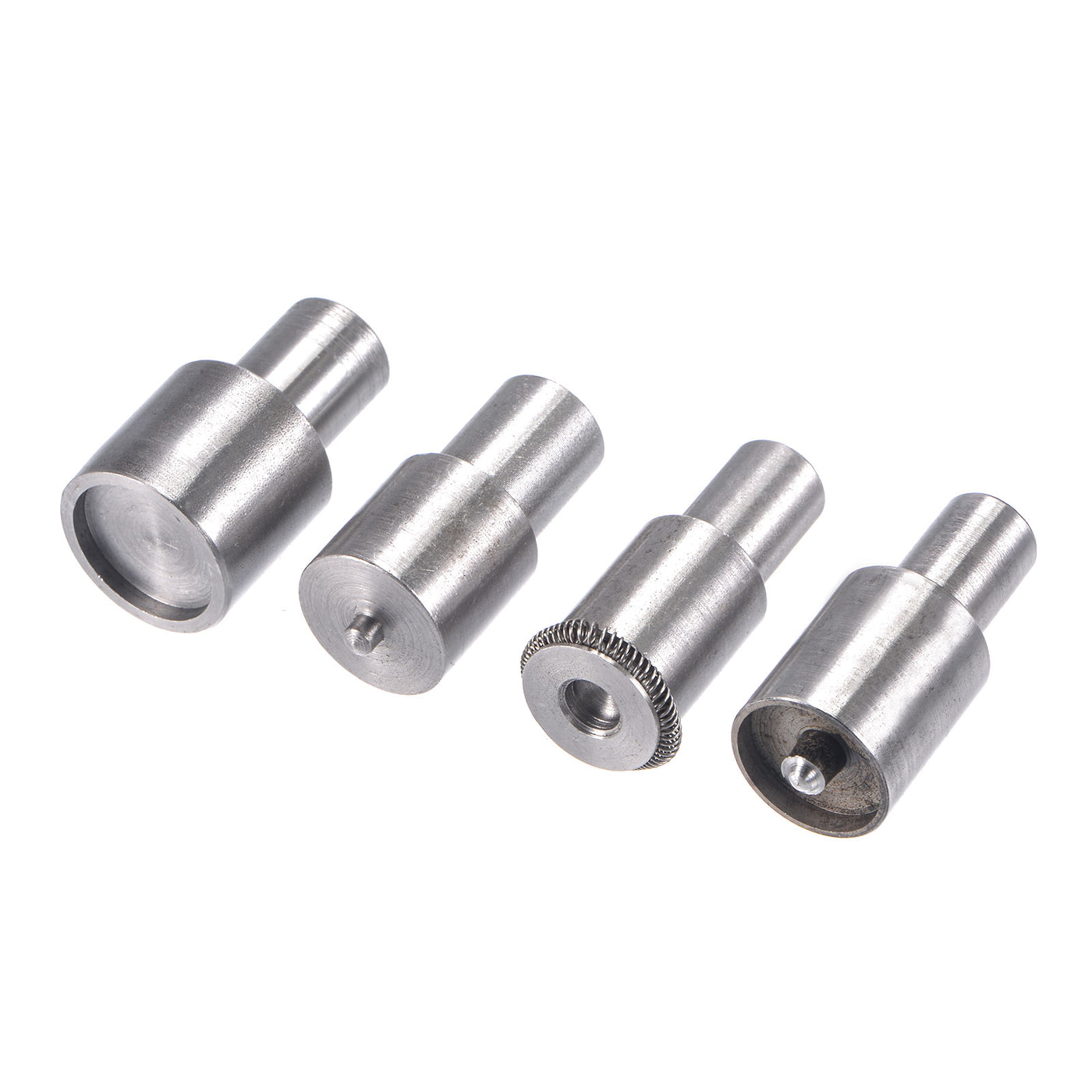 Harfington 15mm Snap Fasteners Button Die for Electric Press Machine Setter Carbon Steel Fasteners Tool