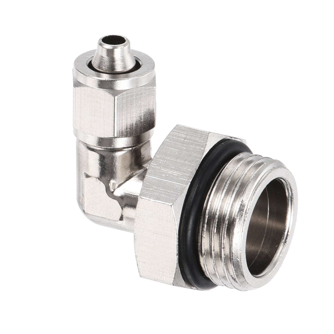 Harfington Elbow Tube Fitting Tube OD Nickel-plated Copper Adapter Fitting