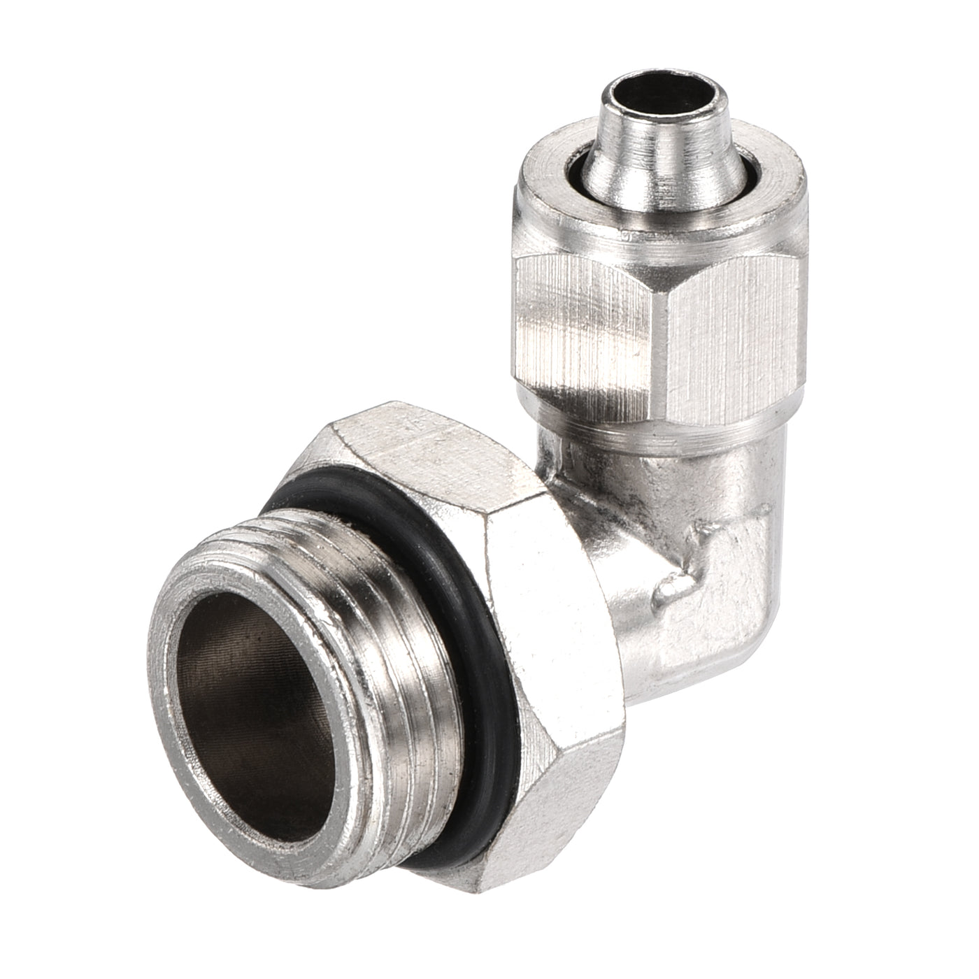 Harfington Elbow Tube Fitting Tube OD Nickel-plated Copper Adapter Fittings