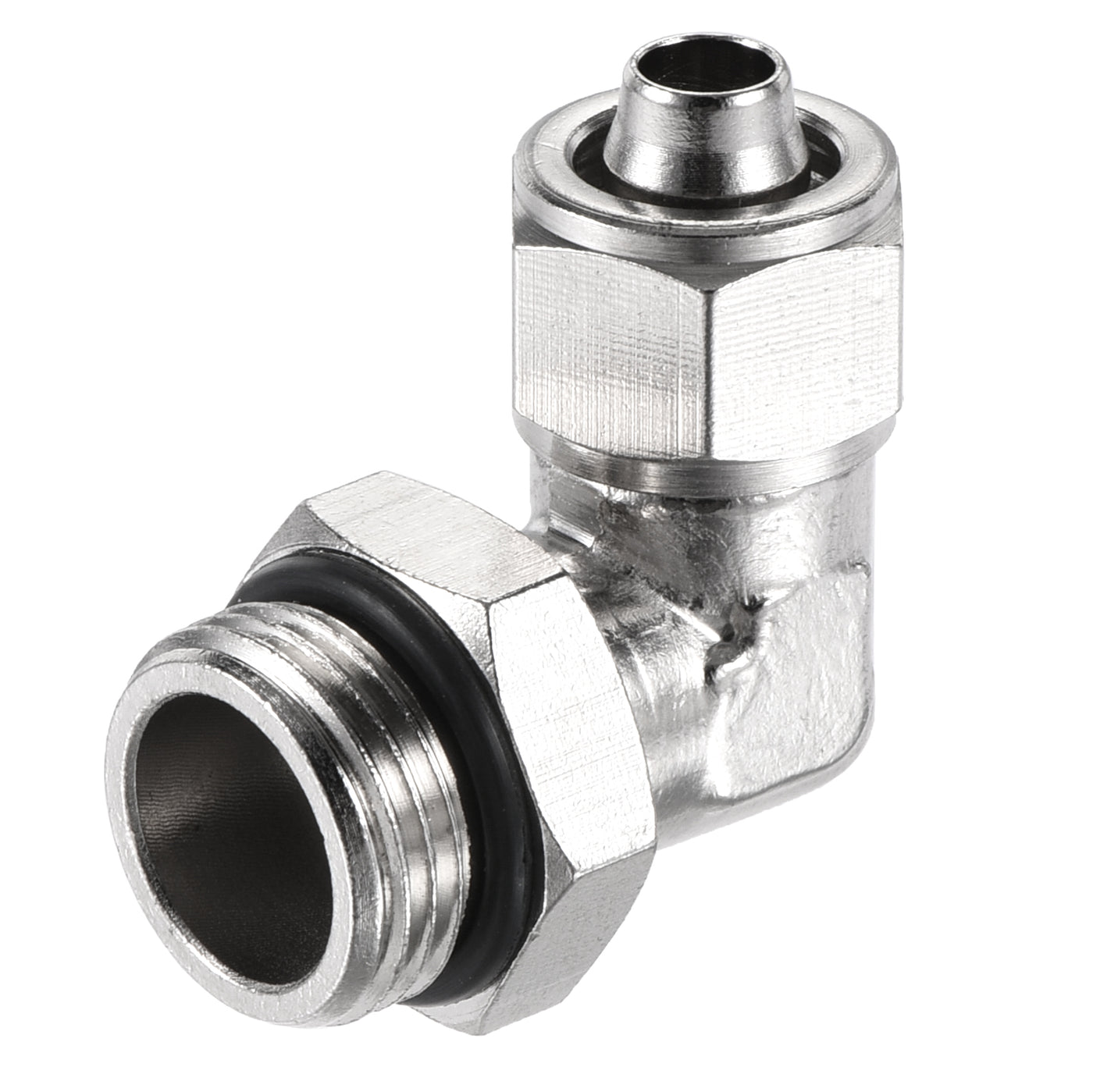 Harfington Elbow Tube Fitting Tube OD Nickel-plated Copper Adapter Fittings