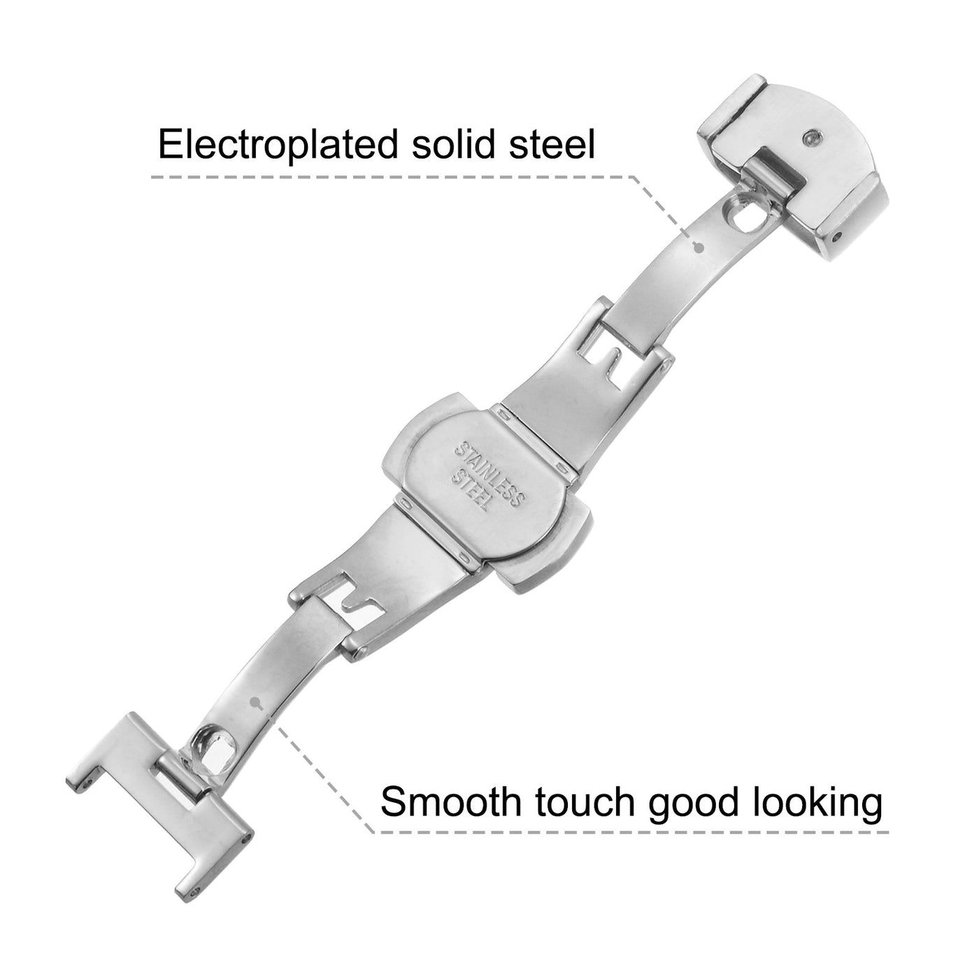Harfington Folding Watch Clasp Push Button for Watchband