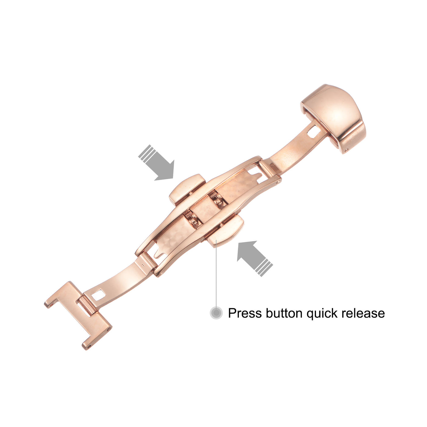 Harfington Folding Watch Clasp Push Button for Watchband