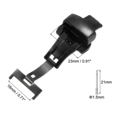 Harfington Folding Watch Clasp Push Button for Watchband