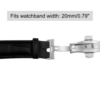 Harfington Folding Watch Clasp Push Button for Watchband