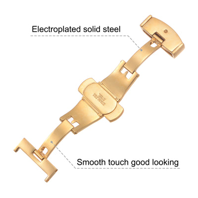 Harfington Folding Watch Clasp Push Button for Watchband