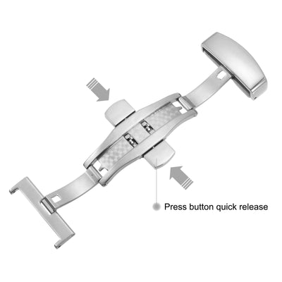 Harfington Folding Watch Clasp Push Button for Watchband